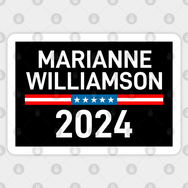Marianne Williamson 2024 For President Marianne Williamson Sticker